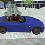 convertible super car parking android application logo